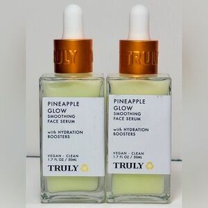 Truly Pineapple Glow Smoothing Face Serum 1.7 fl oz (x 2) - New